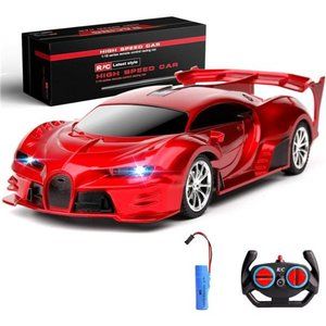 RemoteControl Car 2.4Ghz Rechargeable High Speed 1/18RC Cars Toys for Boys Girls